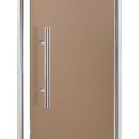 Foto van Hot Orange Stoombad deur Au Premium - mat brons glas