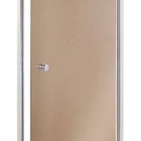 Foto der Hot Orange Dampfbadtür AU 70x210 cm bronze