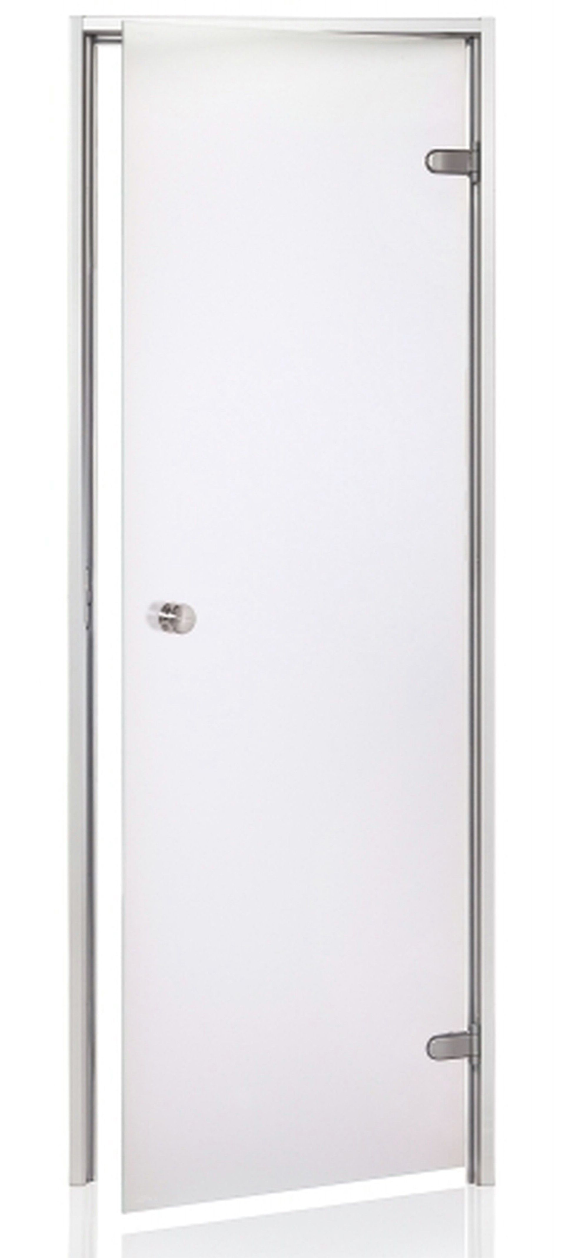 Foto der Hot Orange Dampfbadtür AU 70x190 cm matt klar