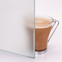 Foto van Hot Orange Saunadeur Black - melkglas