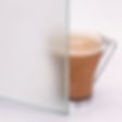 Foto von Hot Orange Saunatür Black 70x190 cm, Milchglas 8 mm Espe