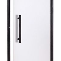 Foto van Hot Orange Saunadeur Black - melkglas