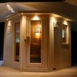 Foto von Azalp Saunatür Holz 67x174 cm