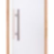 Foto van Hot Orange Saunadeur Premium 90x190 cm, melkglas 8 mm elzen