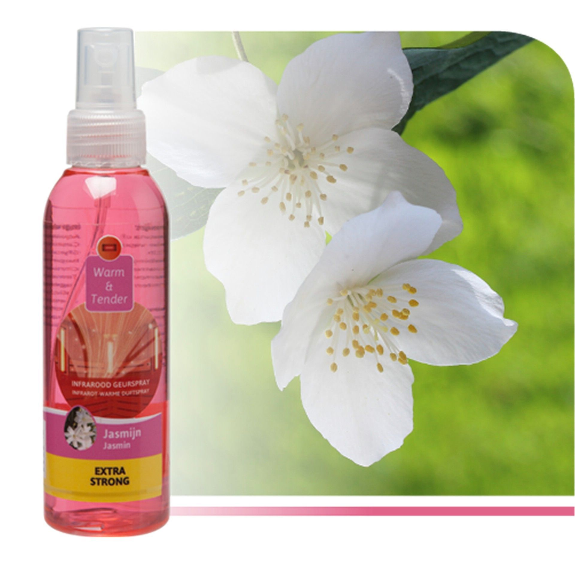 Foto van Warm and Tender Infraroodspray - Jasmijn 150 ml