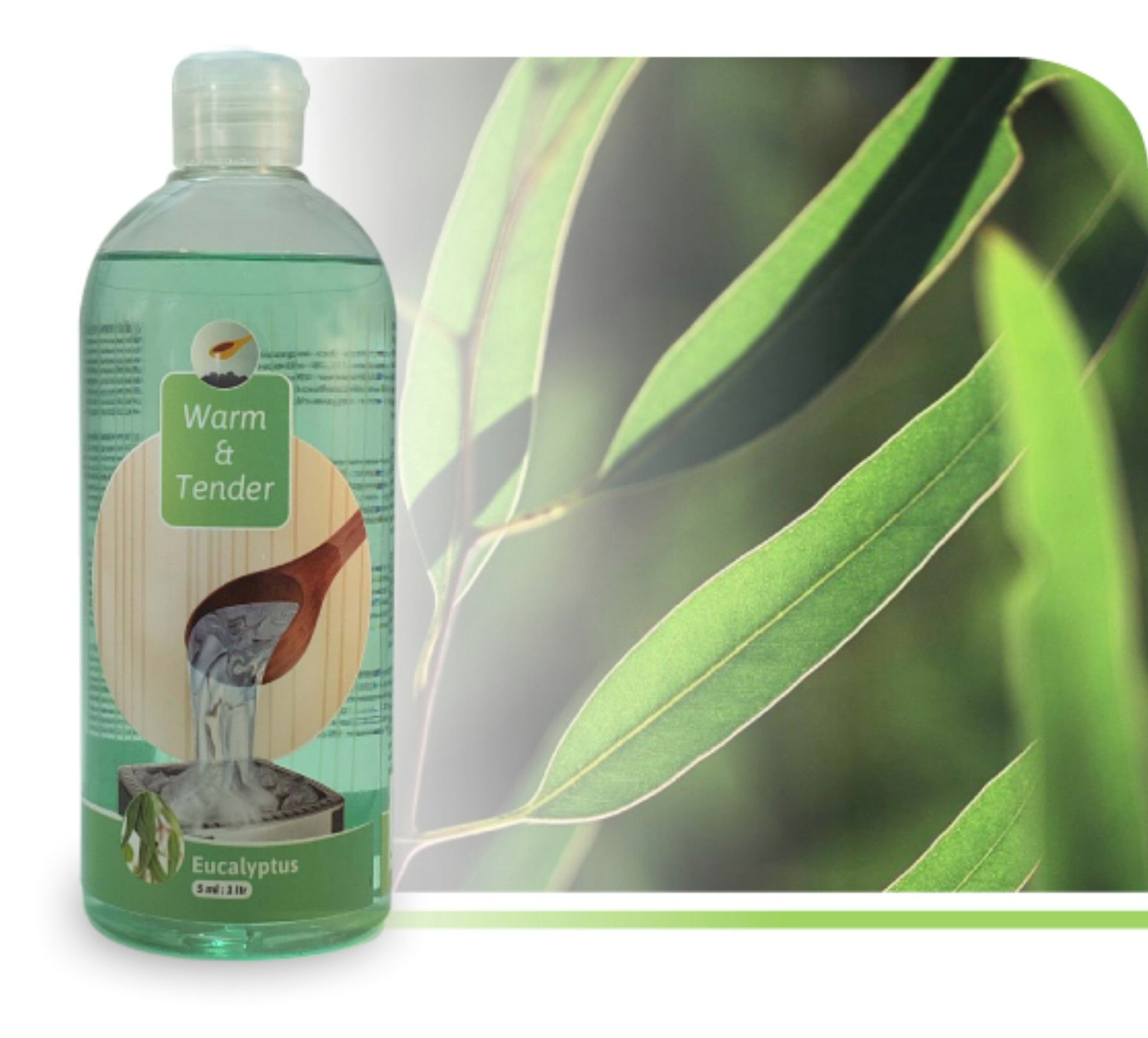 Foto van Warm and Tender Concentraat Eucalyptus 100 ml