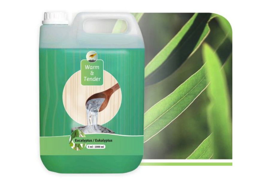 Warm and Tender saunageur Eucalyptus 5000 ml Foto van Warm and Tender saunageur Eucalyptus 5000 ml