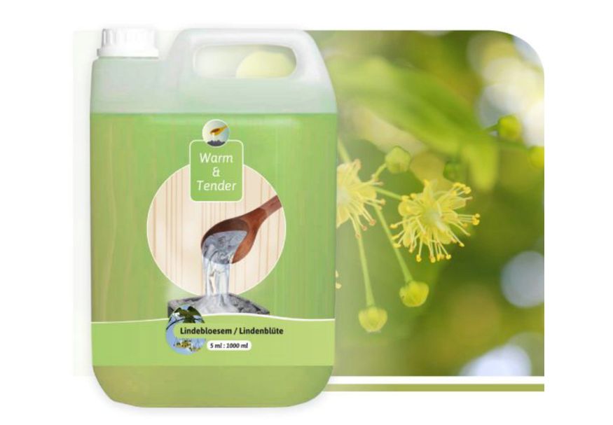 Warm and Tender saunageur Lindebloesem 5000 ml Foto van Warm and Tender saunageur Lindebloesem 5000 ml