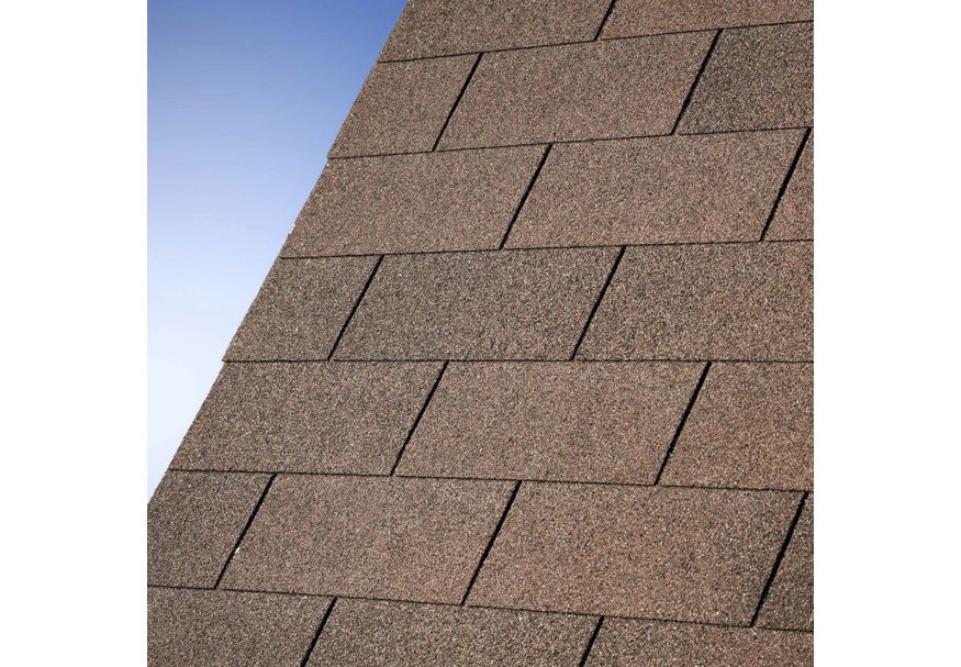 IKO Shingles 3m² Bruin 3-tab Number One Foto van IKO Shingles 3m² Bruin 3-tab Number One