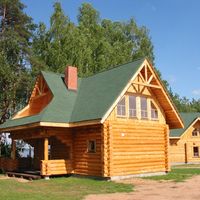 Foto van IKO Shingles 3m² Groen 3-tab Number One
