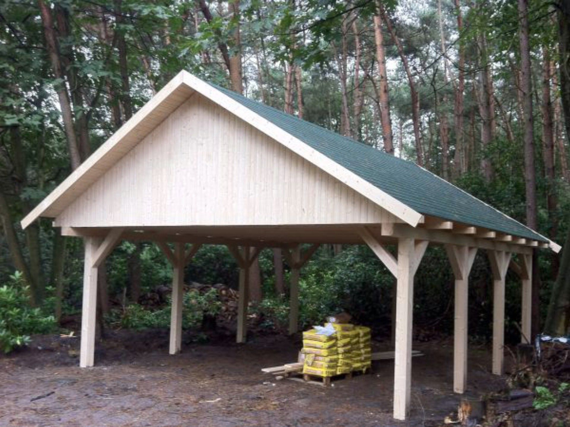 Foto van IKO Shingles 3m² Groen 3-tab Number One