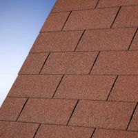 Foto der IKO Dachschindeln rot - 3 m²