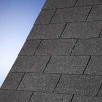 Foto der IKO Dachschindeln schwarz - 3 m²