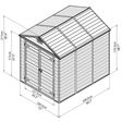 Foto van Palram – Canopia Skylight 6x8 Lichtgrijs