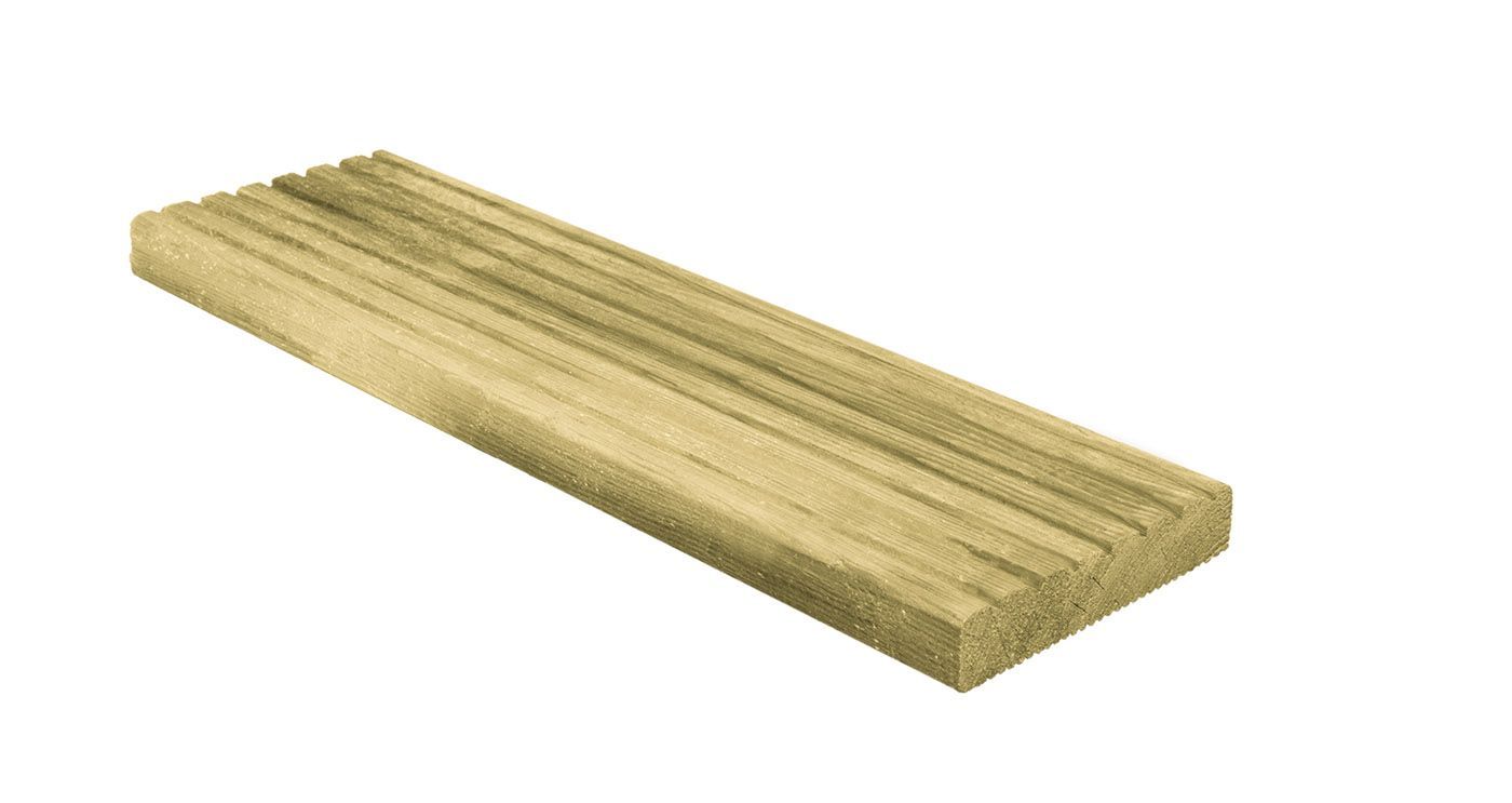 Foto van Azalp Grenen vlonderplank 26x140 cm