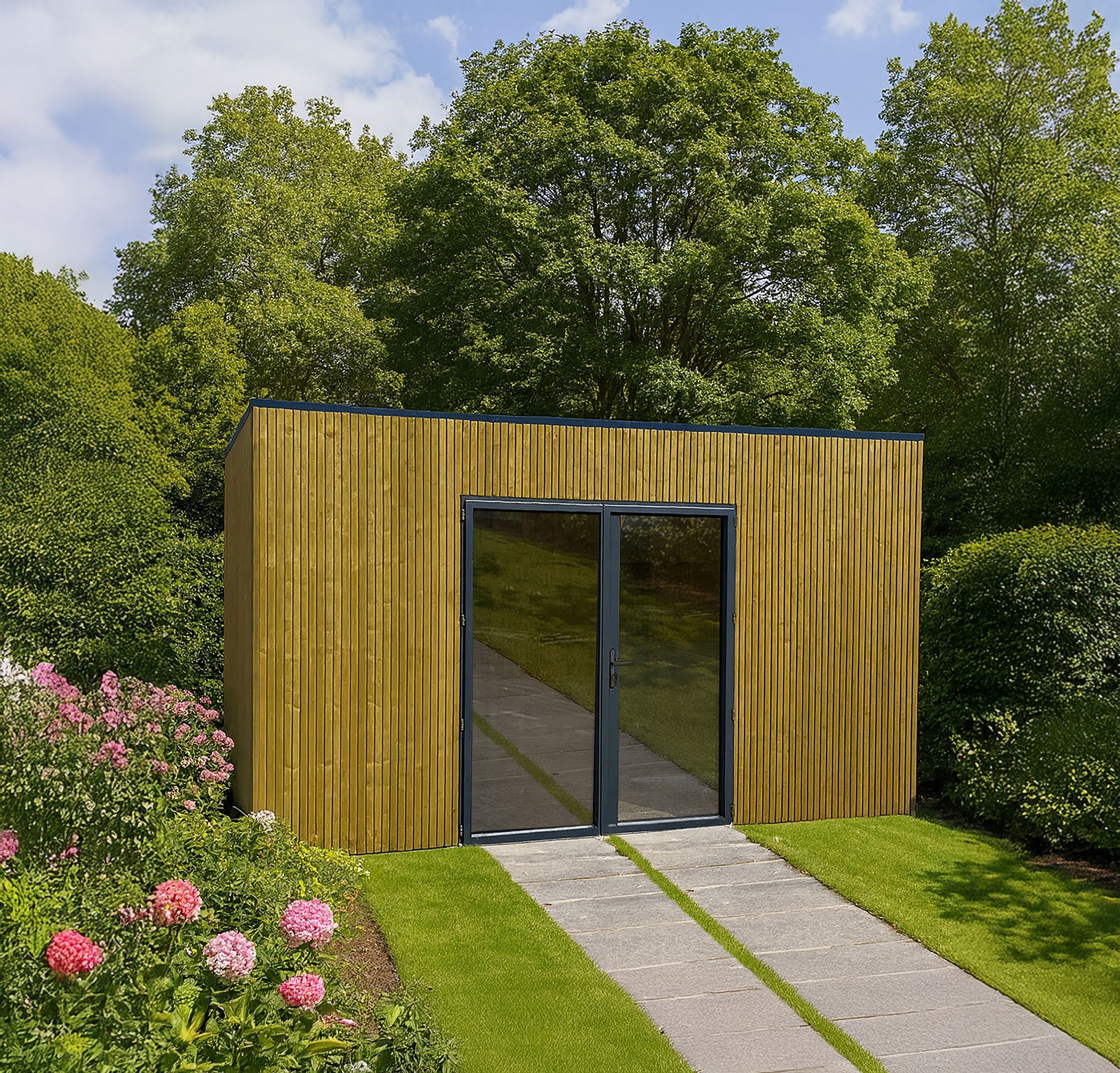 Foto van Solid tuinhuis Nisa - Hogedruk geïmpregneerd