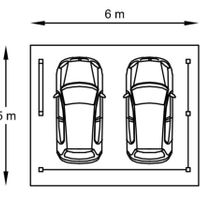Foto van Solid S7758 Houten Carport