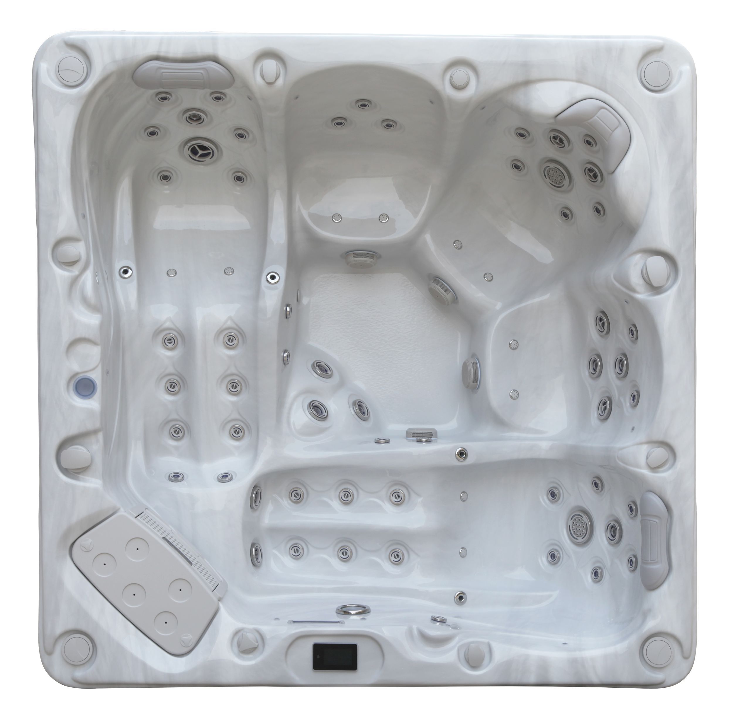 Foto van Royal Blue Spa Aegean Gypsum Omkasting Zwart