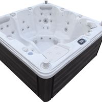 Foto van Royal Blue Spa Sapphire Midnight Opal Omkasting Zwart