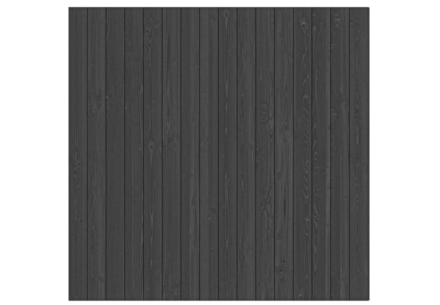 Extra zijwand verticale sponningplank 400cm - Zwart Foto van Extra zijwand verticale sponningplank 400cm - Zwart