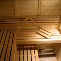 Foto van Azalp Saunaraam massieve sauna Genio 41x76 cm*
