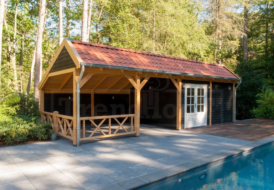 Trendhout Kapschuur de Stee 980x360 cm Foto van Trendhout Kapschuur de Stee 980x360 cm