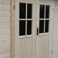 Foto der Azalp Blockhütte Steven