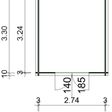 Foto van Azalp Blokhut Steven 300x350 cm