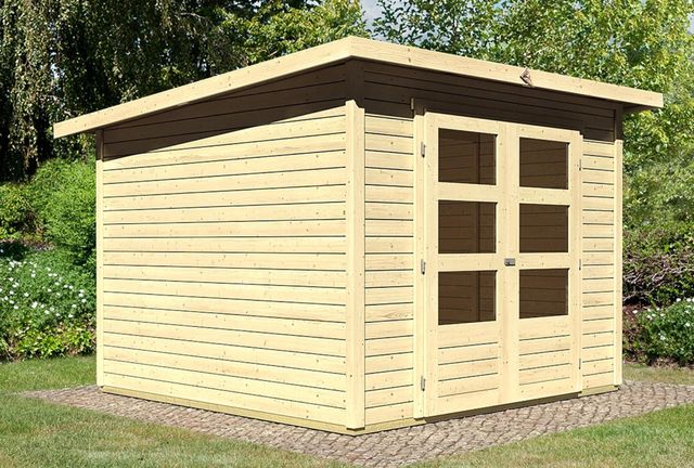 Foto der Karibu 82980 Stockach 4 Gartenhaus