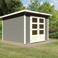 Foto der Karibu 82981 Stockach 4 Gartenhaus - Gestrichen