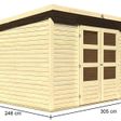 Foto von Karibu Stockach 5 Gartenhaus (82982)