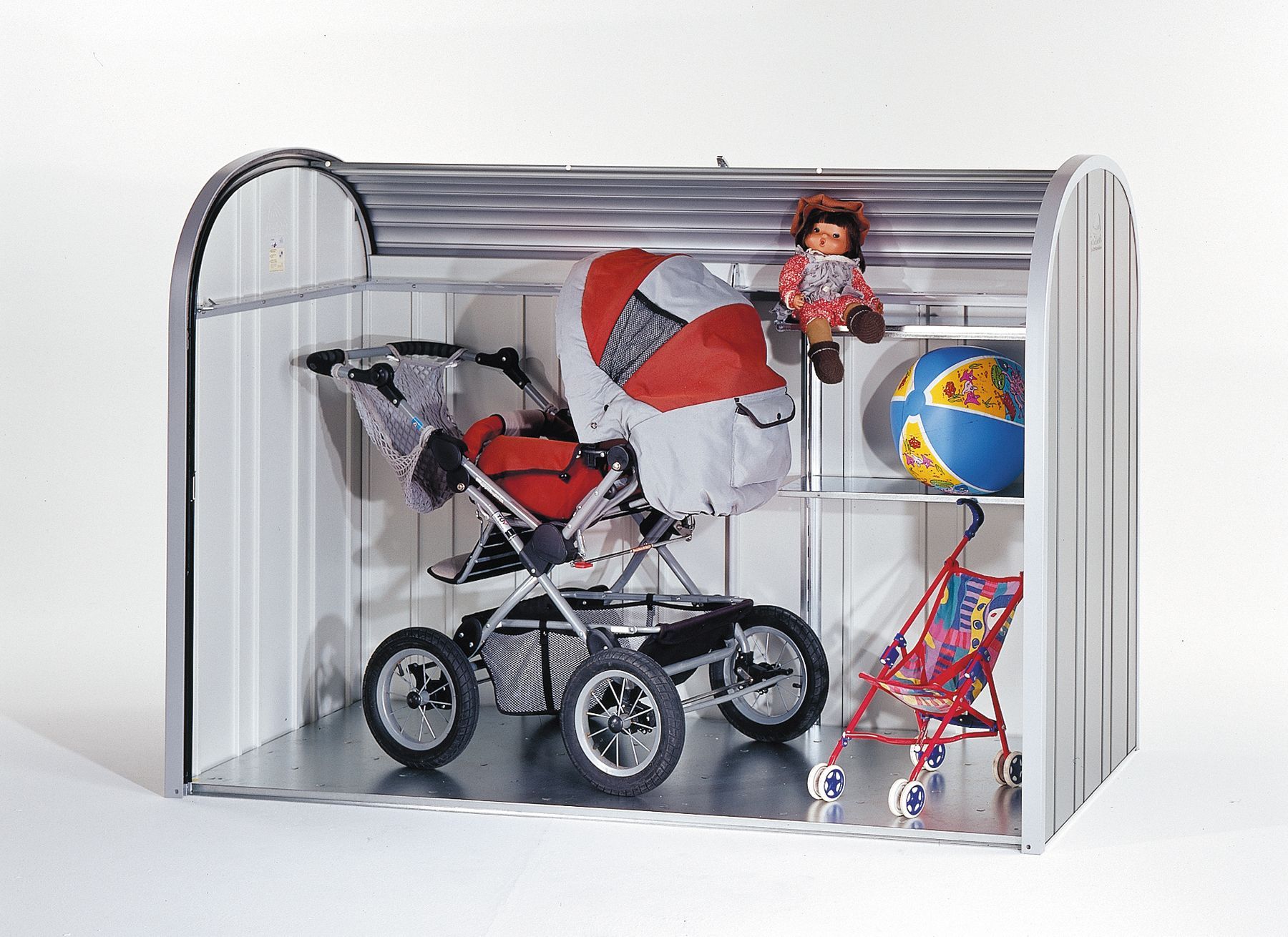 Foto van Biohort Storemax 190 Donkergrijs Metallic