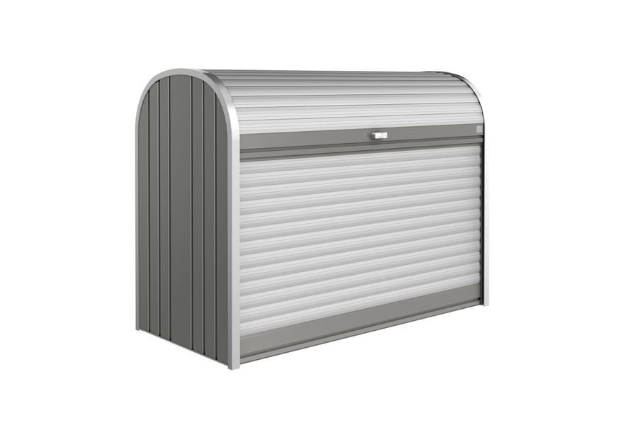 Biohort Storemax 120 Kwartsgrijs Metallic Foto van Biohort Storemax 120 Kwartsgrijs Metallic
