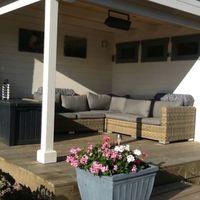 Foto der Azalp Blockhütte Sven