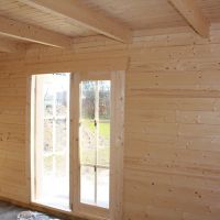 Foto der Azalp Blockhütte Sven
