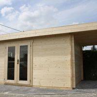 Foto der Azalp Blockhütte Sven