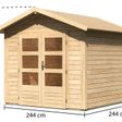 Foto van Karibu Talkau 4 tuinhuis (83336)