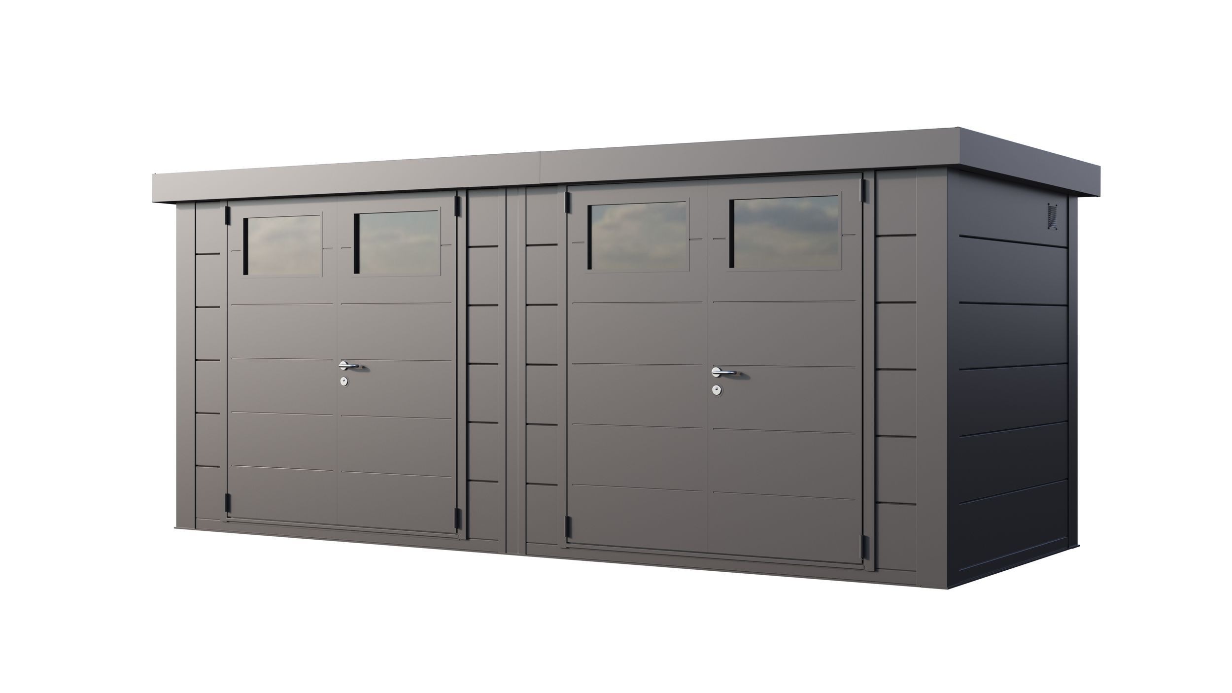 Foto van Telluria Eleganto DUO 2721 metalen tuinhuis