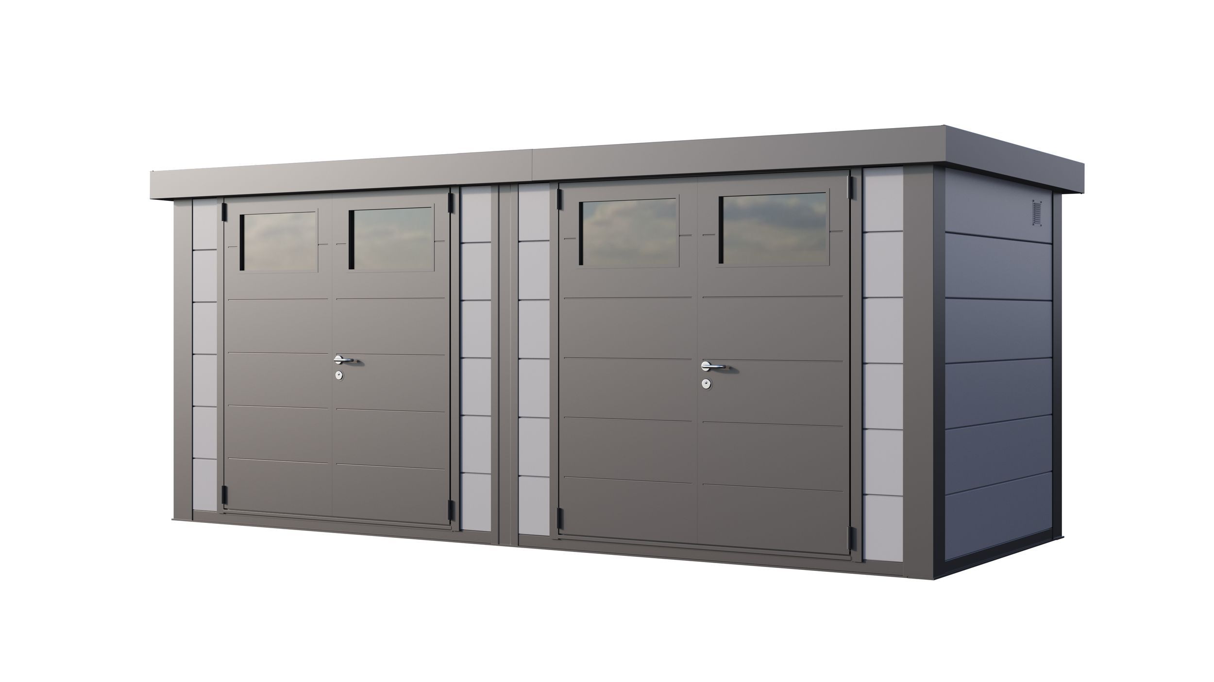 Foto van Telluria Eleganto DUO 2721 metalen tuinhuis