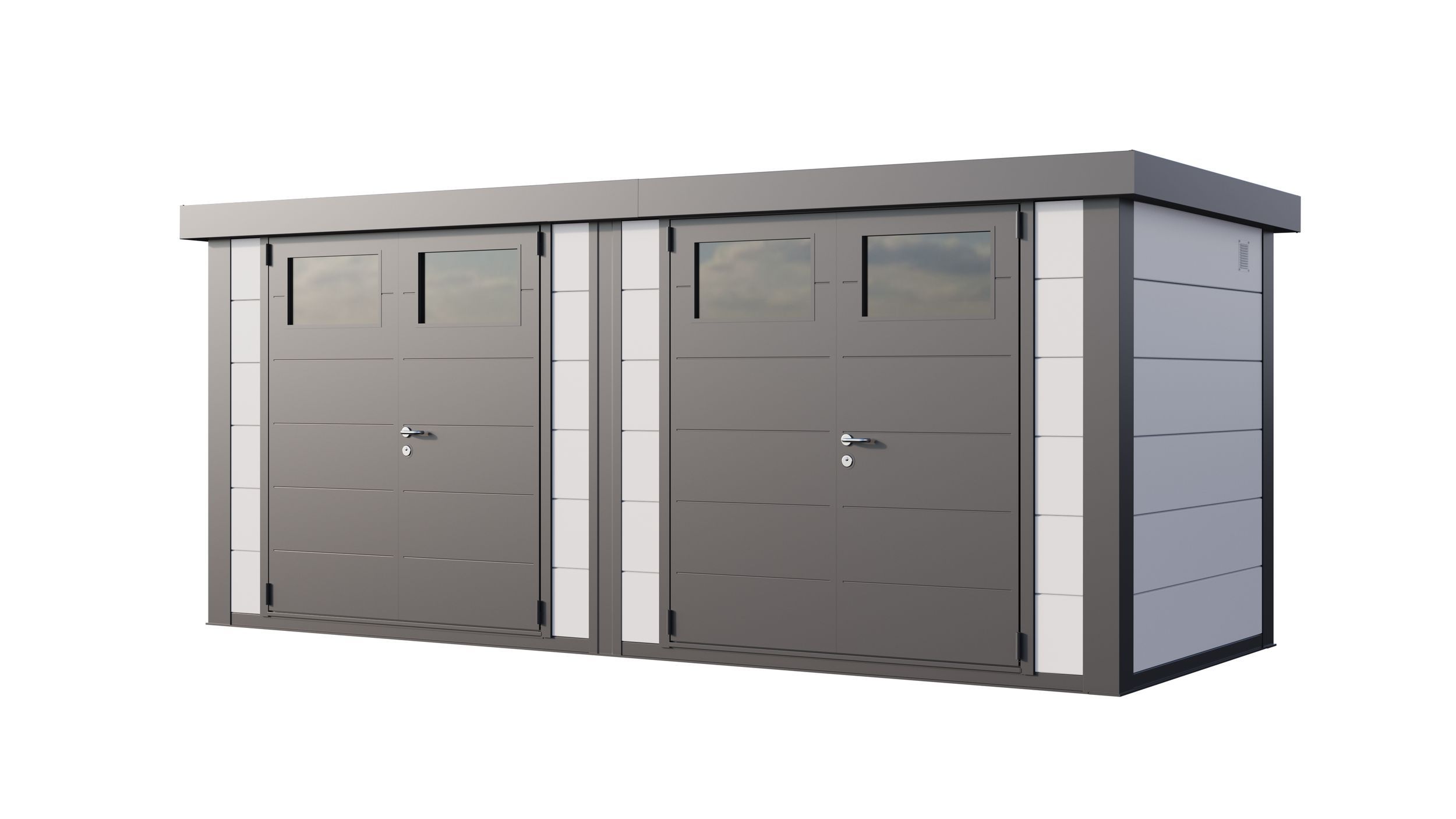 Foto van Telluria Eleganto DUO 2721 metalen tuinhuis