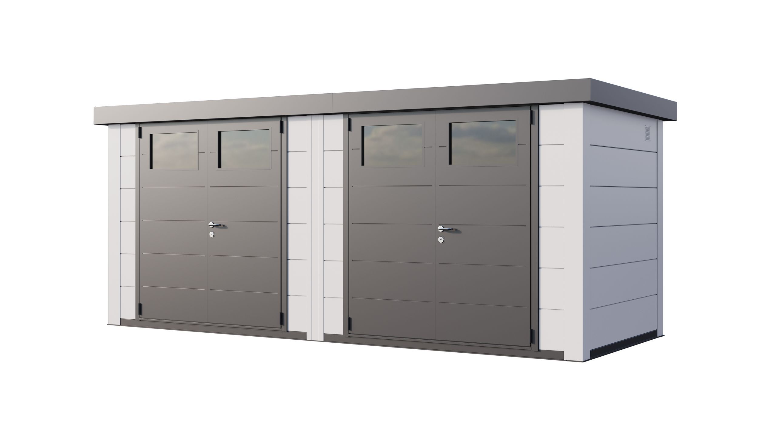 Foto van Telluria Eleganto DUO 2721 metalen tuinhuis