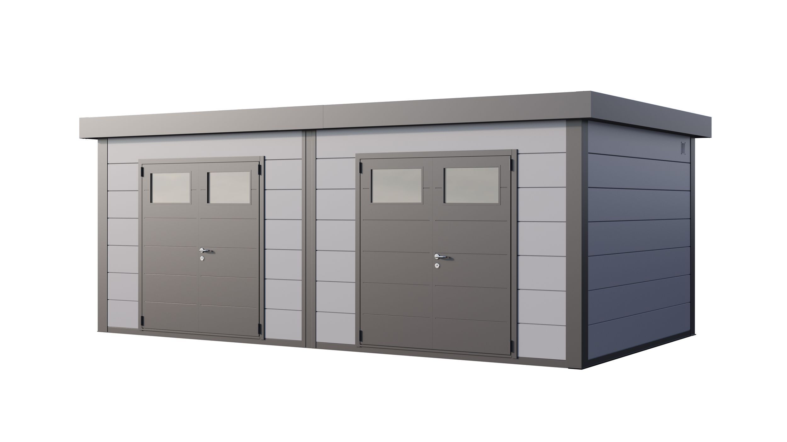 Foto van Telluria Eleganto DUO 3336 metalen tuinhuis