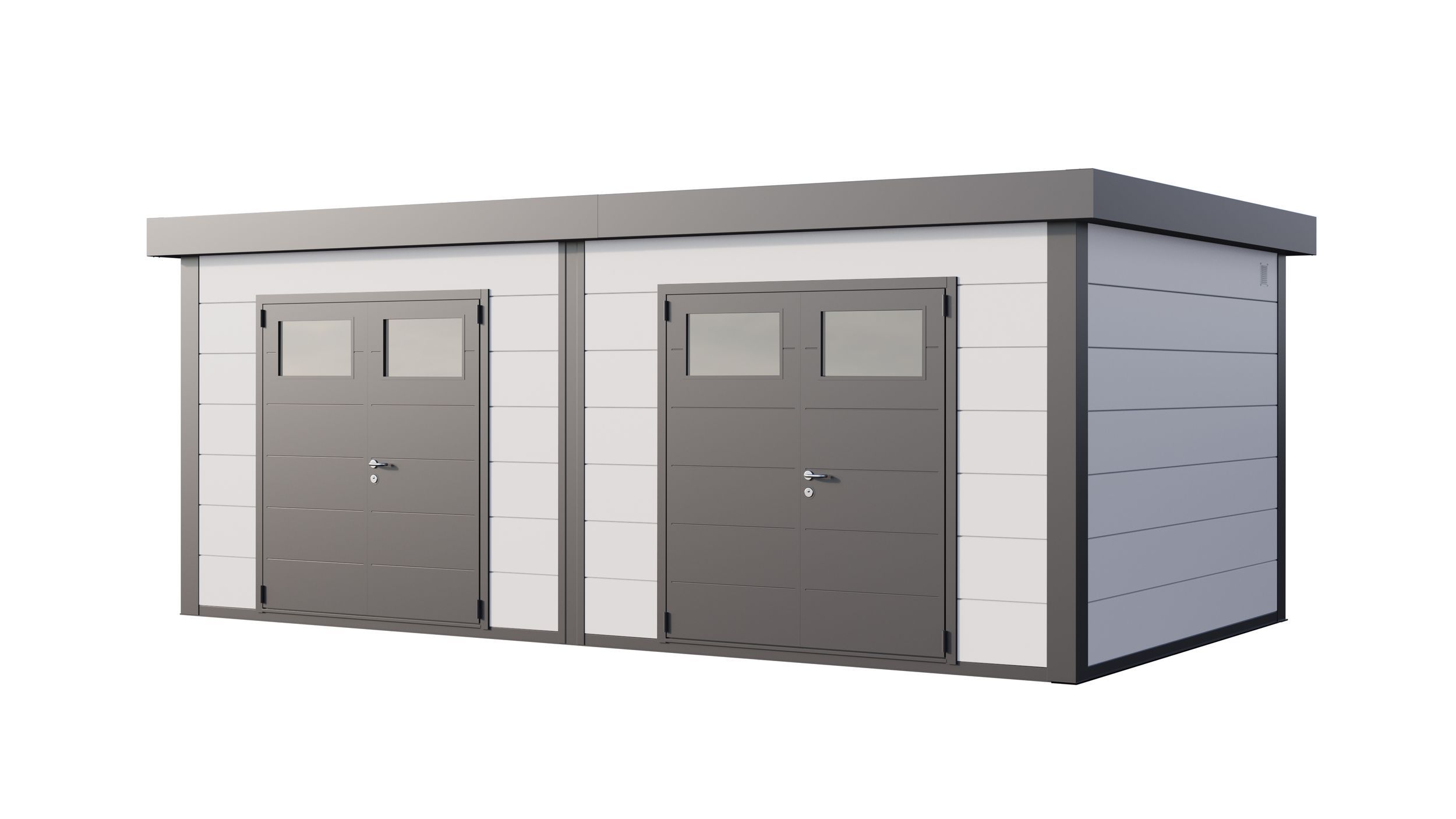 Foto van Telluria Eleganto DUO 3336 metalen tuinhuis