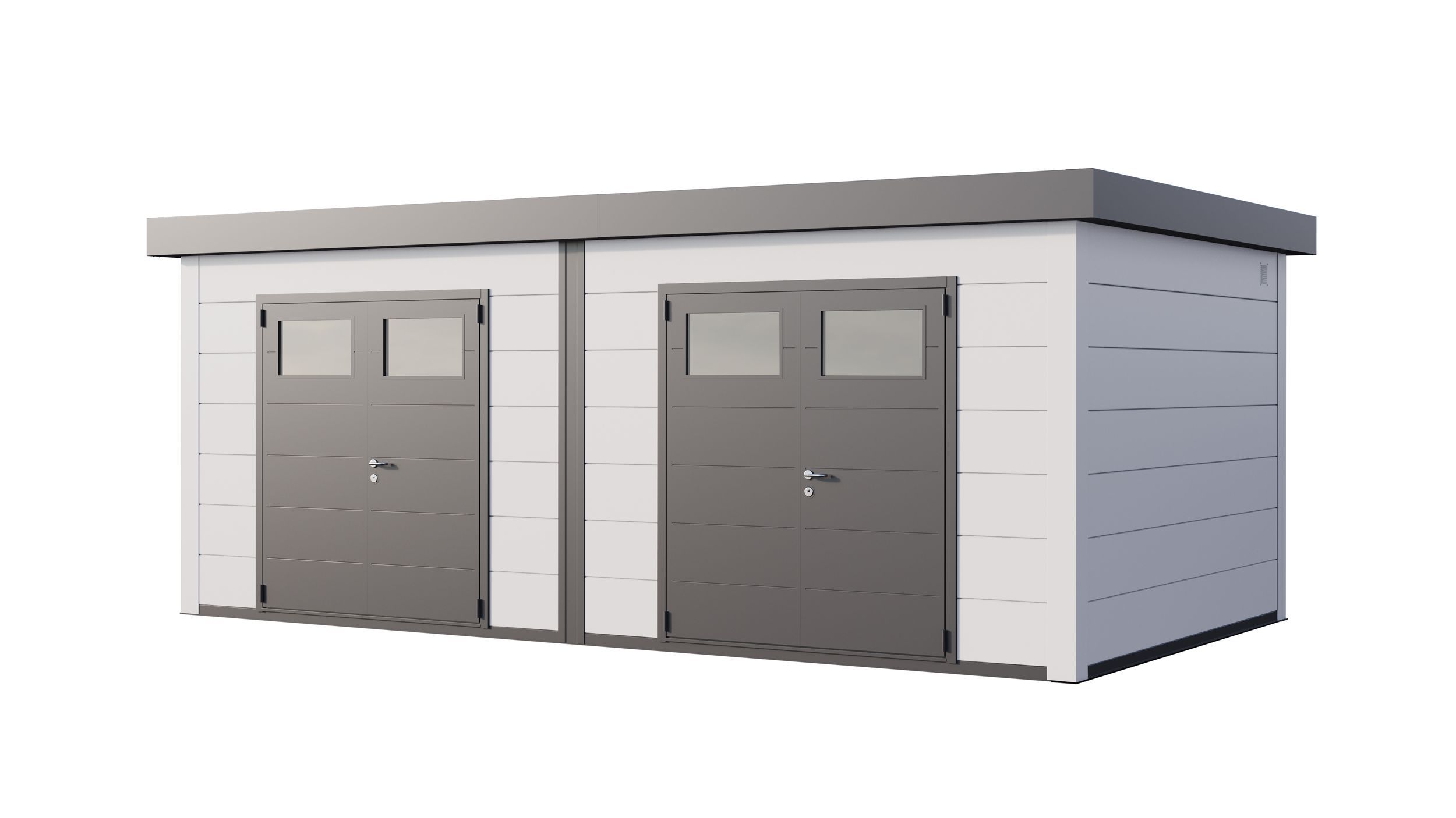 Foto van Telluria Eleganto DUO 3336 metalen tuinhuis