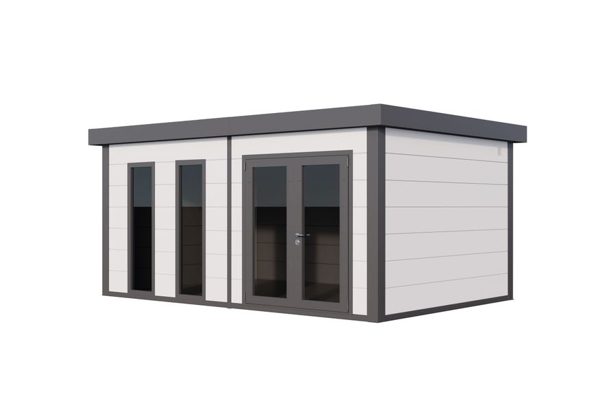Telluria Luminato 5436 wit|antraciet Foto van Telluria Luminato 5436 wit|antraciet