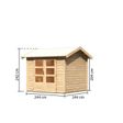 Foto von Karibu Theres 3 Gartenhaus (31442)