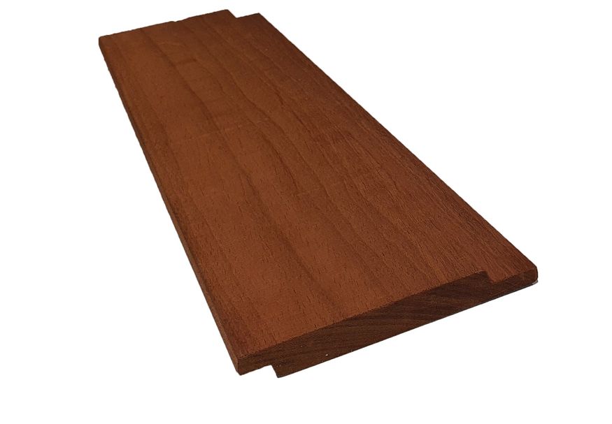 Thermogarant Ayous Chanel Siding 18mm x 144 mm werkend - 400 cm Foto van Thermogarant Ayous Chanel Siding 18mm x 144 mm werkend - 400 cm