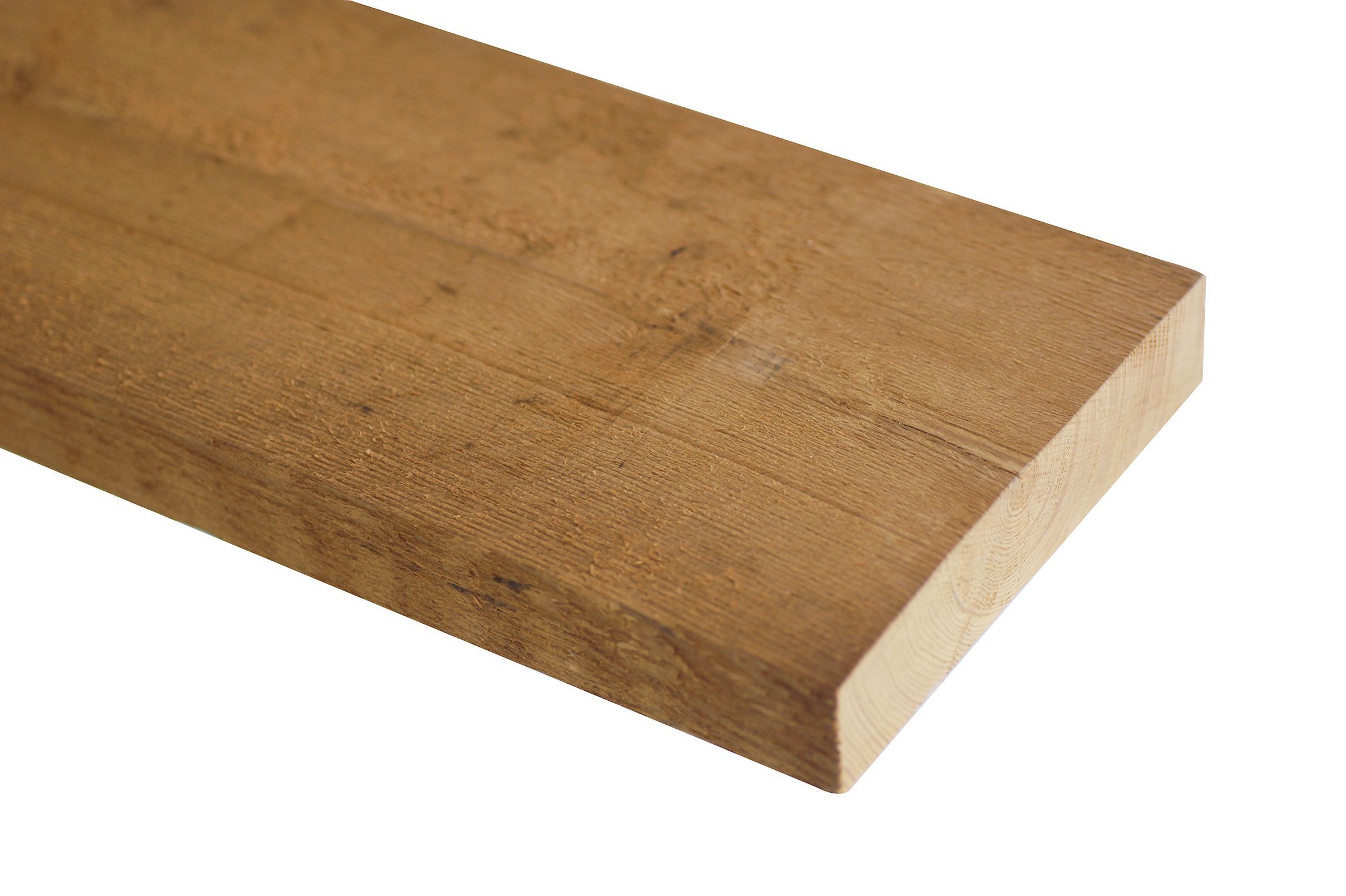 Foto van Azalp Vurenhouten Thermowood Plank 32 x 150 mm