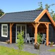 Foto van Trendhout kapschuur de Hoeve XL rechts 875x380 cm