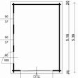 Foto von Azalp Garage Thijs 380x536 cm Modern